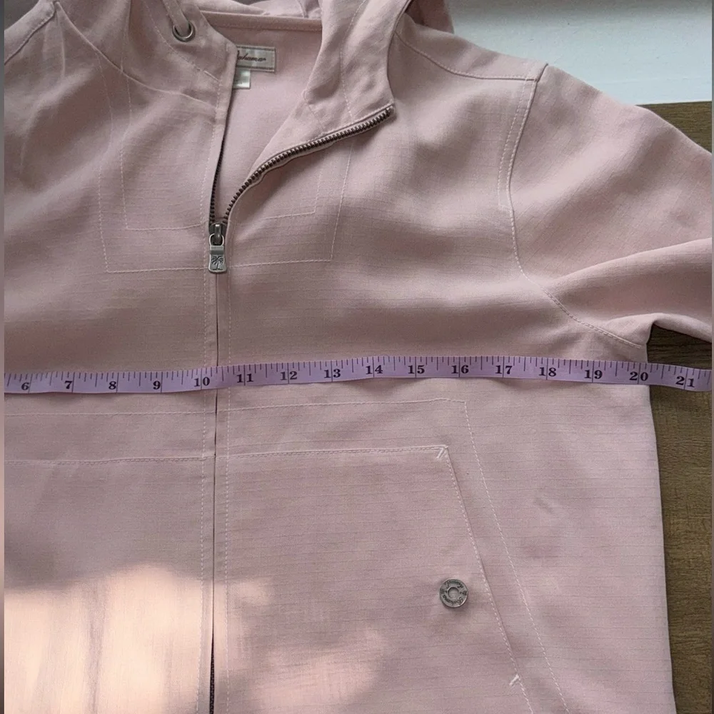 VINTAGE Tommy Bahama Hooded Jacket Womens S( 4-6)Silk Pink Full Zip - Picture 5 of 8